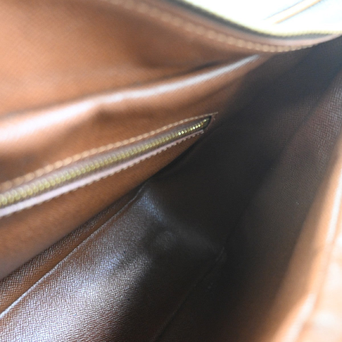 LOUIS VUITTON Boulogne 30 Shoulder Bag Monogram Leather Brown M51265 84PA091