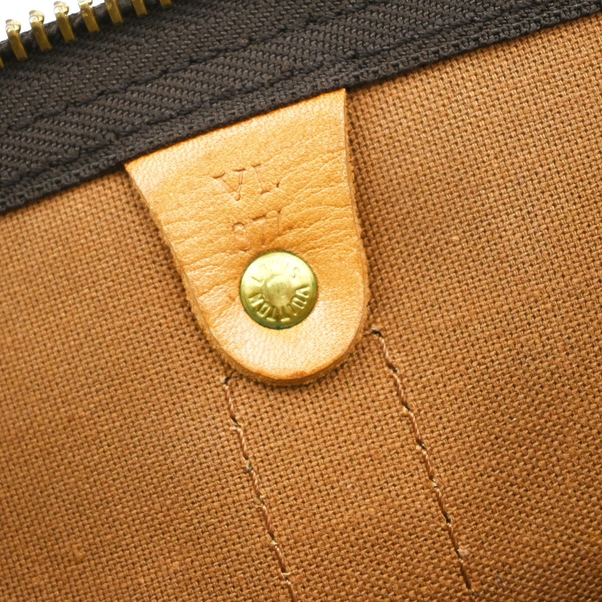 LOUIS VUITTON Keepall 50 Travel Hand Bag Monogram Leather Brown M41426 14EE273