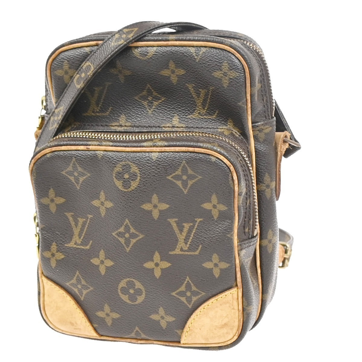 LOUIS VUITTON Amazon Crossbody Shoulder Bag Monogram Leather BN M45236 30KC875