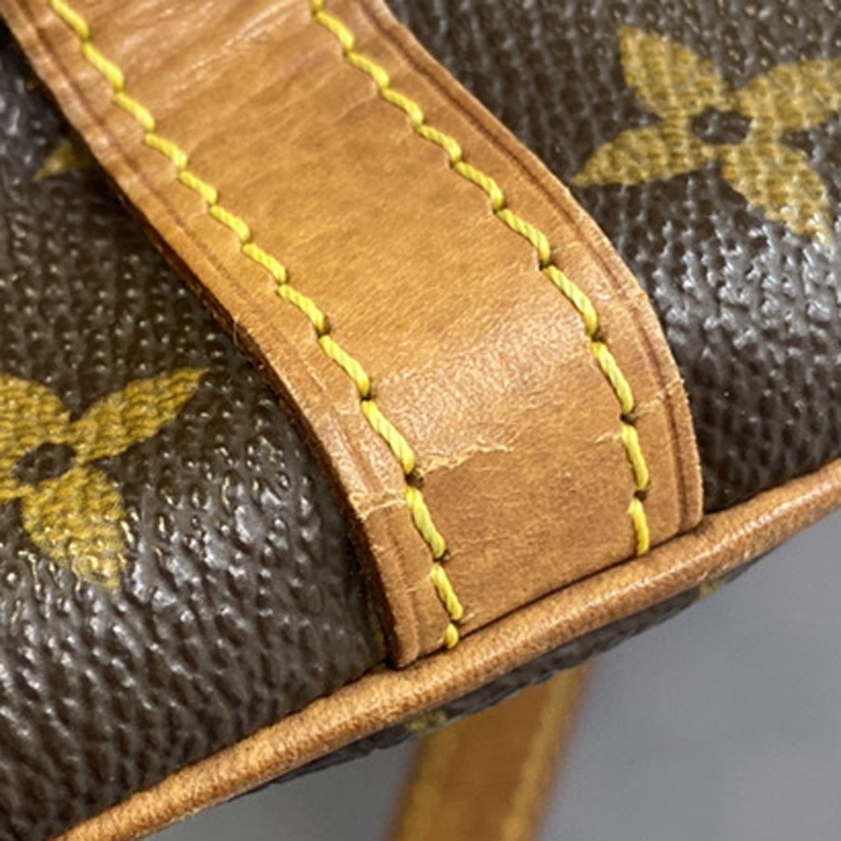 LOUIS VUITTON LV Tambourine Shoulder Bag Monogram Leather Brown M51179 29YH192