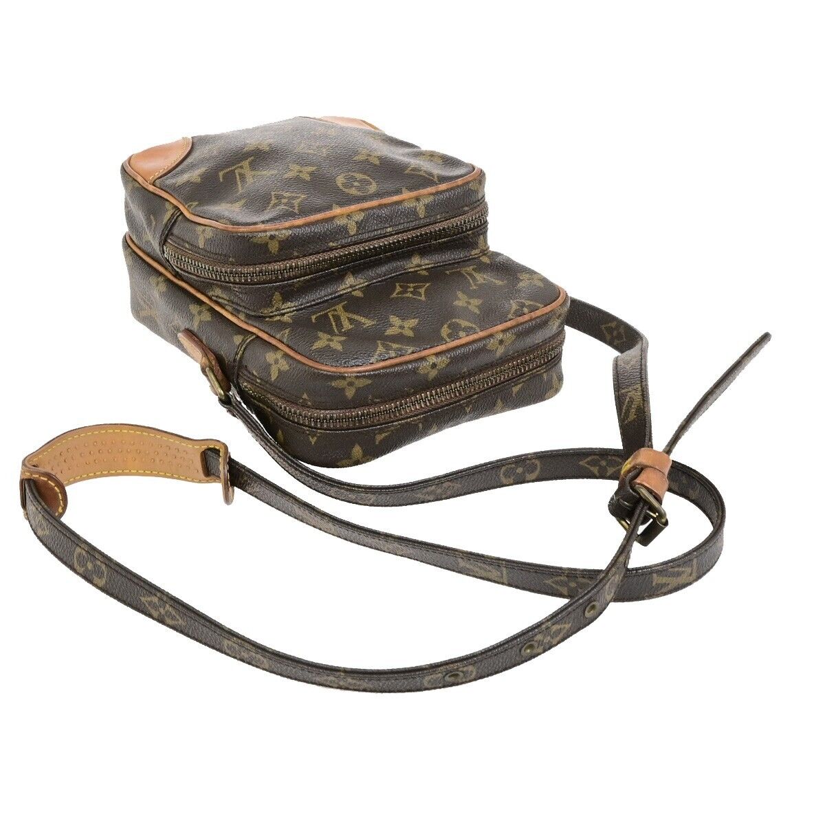 LOUIS VUITTON Amazon Crossbody Shoulder Bag Monogram Leather BN M45236 38FB362