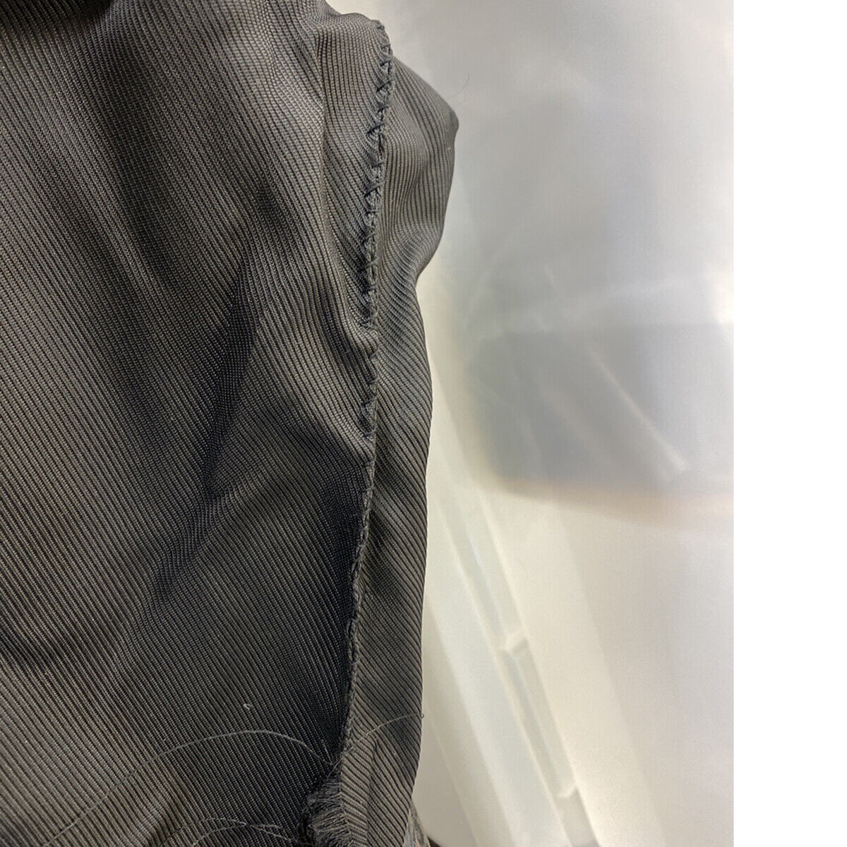 GUCCI Logo GG Pattern Shoulder Tote Bag Canvas Leather Black GHW Italy 09YG536