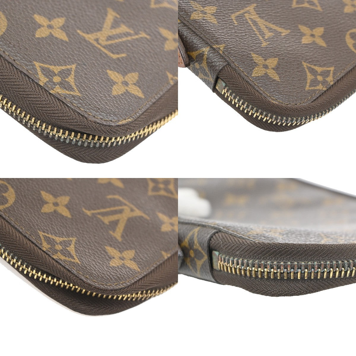 LOUIS VUITTON Poche Escapade Bifold Wallet Monogram Leather BN M60113 84KB517
