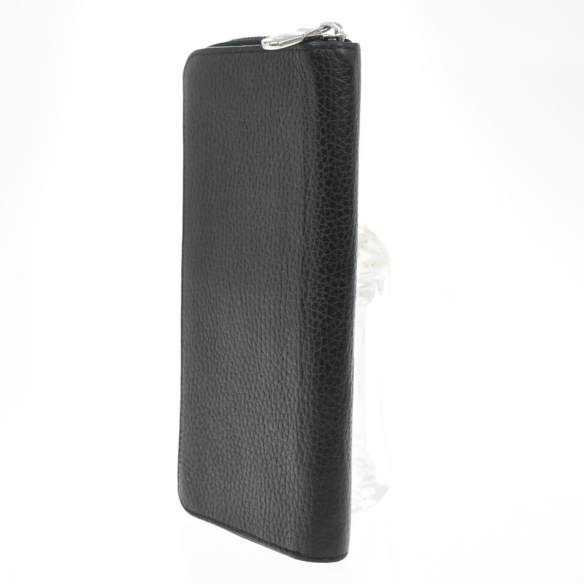LOUIS VUITTON Vertical Long Zippy Wallet Bifold Taurillon Black M58412 33KP080