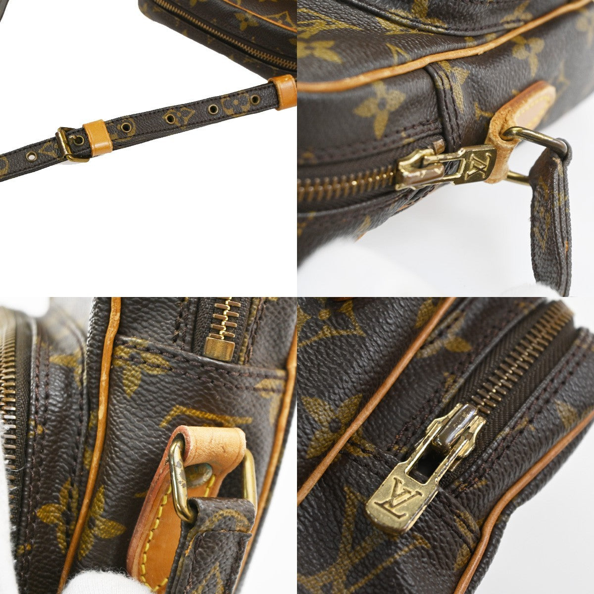 LOUIS VUITTON Amazon Crossbody Shoulder Bag Monogram Leather BN M45236 84CA967
