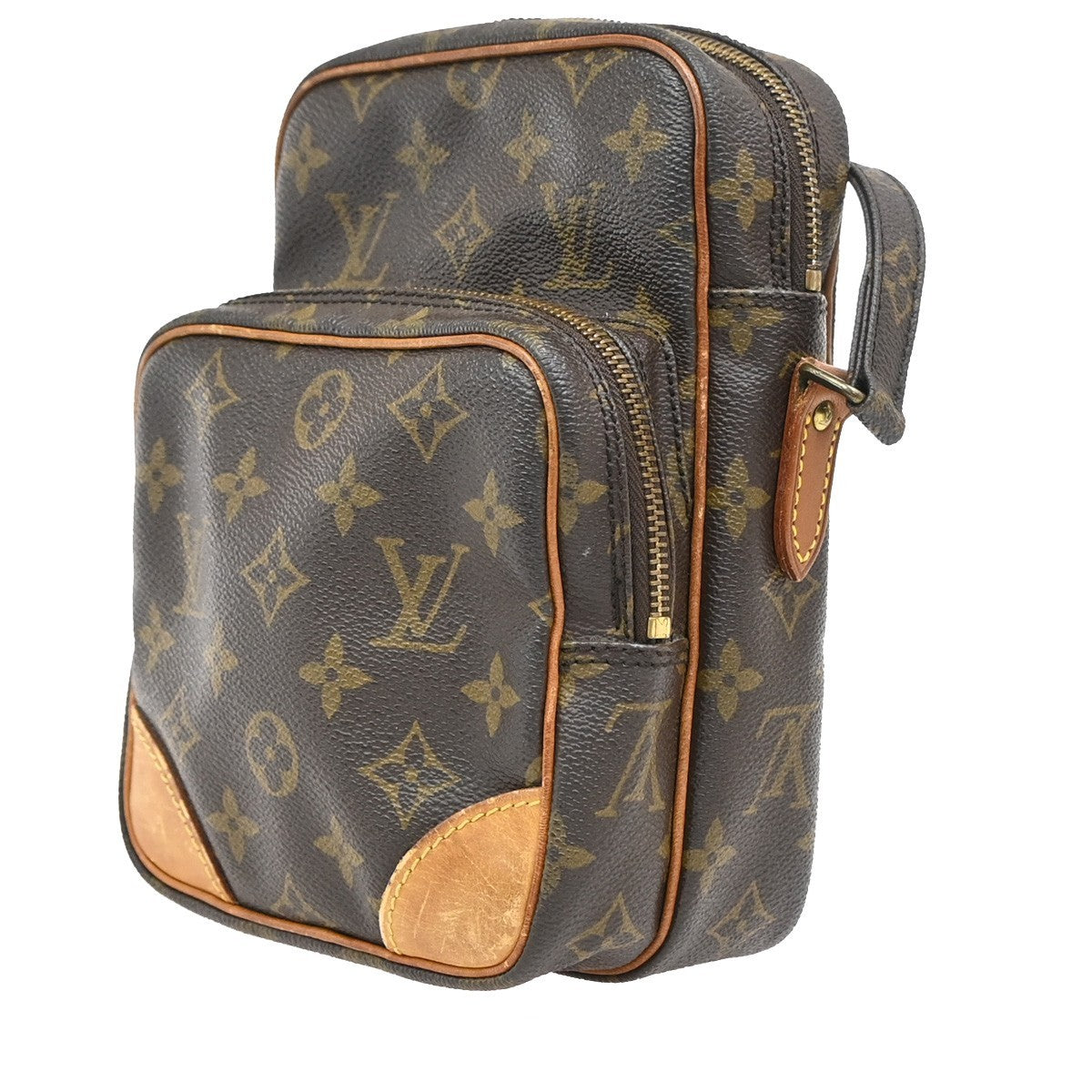 LOUIS VUITTON Amazon Crossbody Shoulder Bag Monogram Leather BN M45236 34KB427
