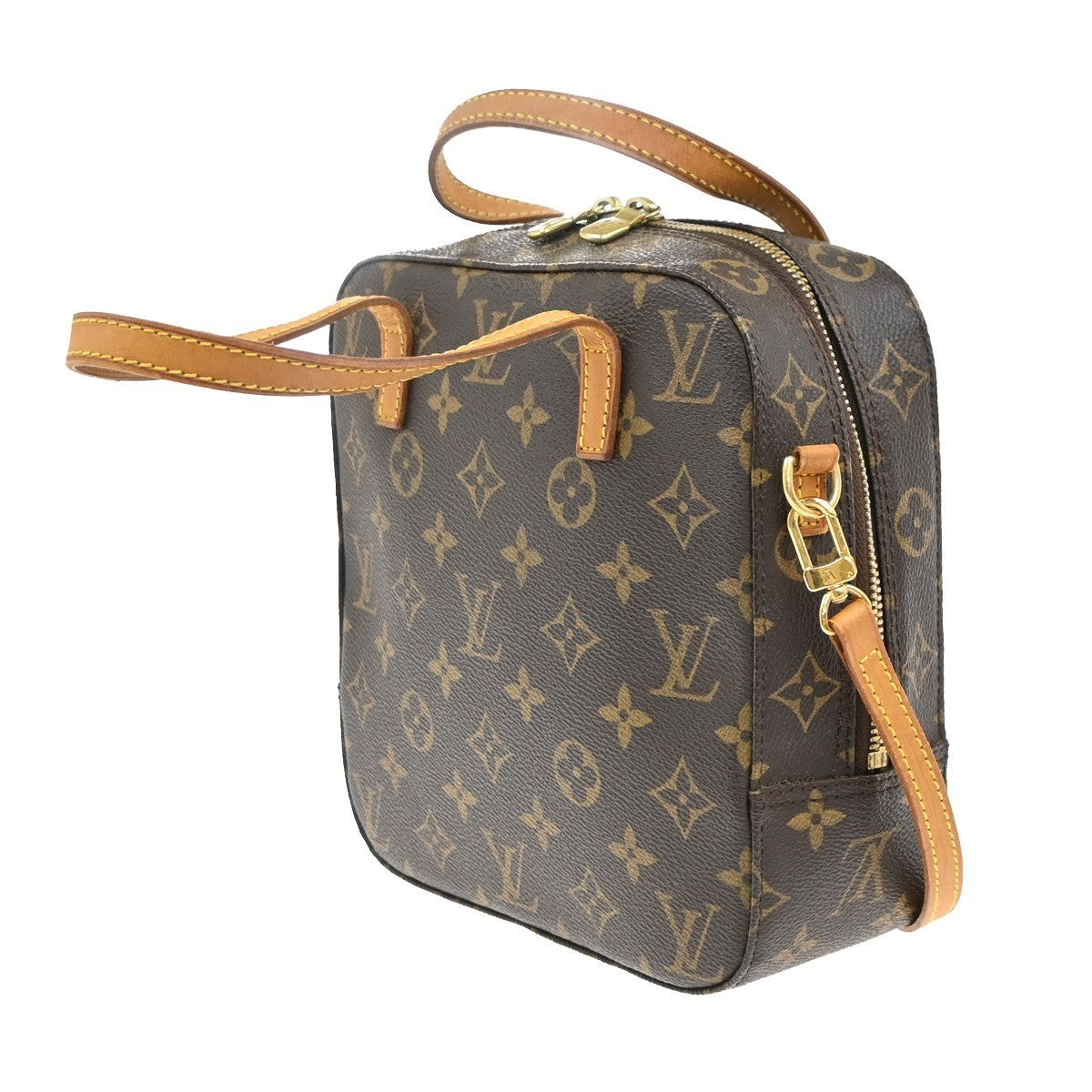 LOUIS VUITTON Spontini 2Way Shoulder Hand Bag Monogram Leather BN M47500 17KP425