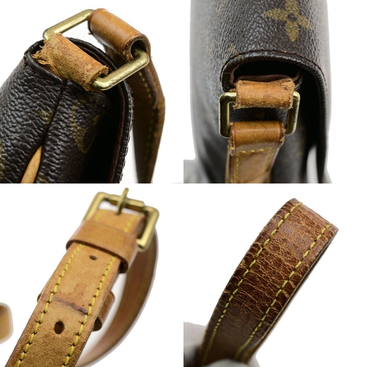 LOUIS VUITTON Musette Tango Short Shoulder Bag Monogram Leather M51257 30FB523