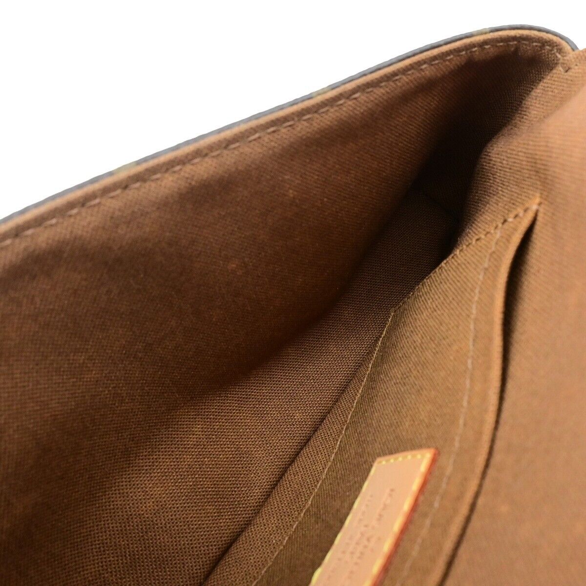 LOUIS VUITTON LV Pochette Marrell Bum Bag Monogram Leather Brown M51159 99EC185