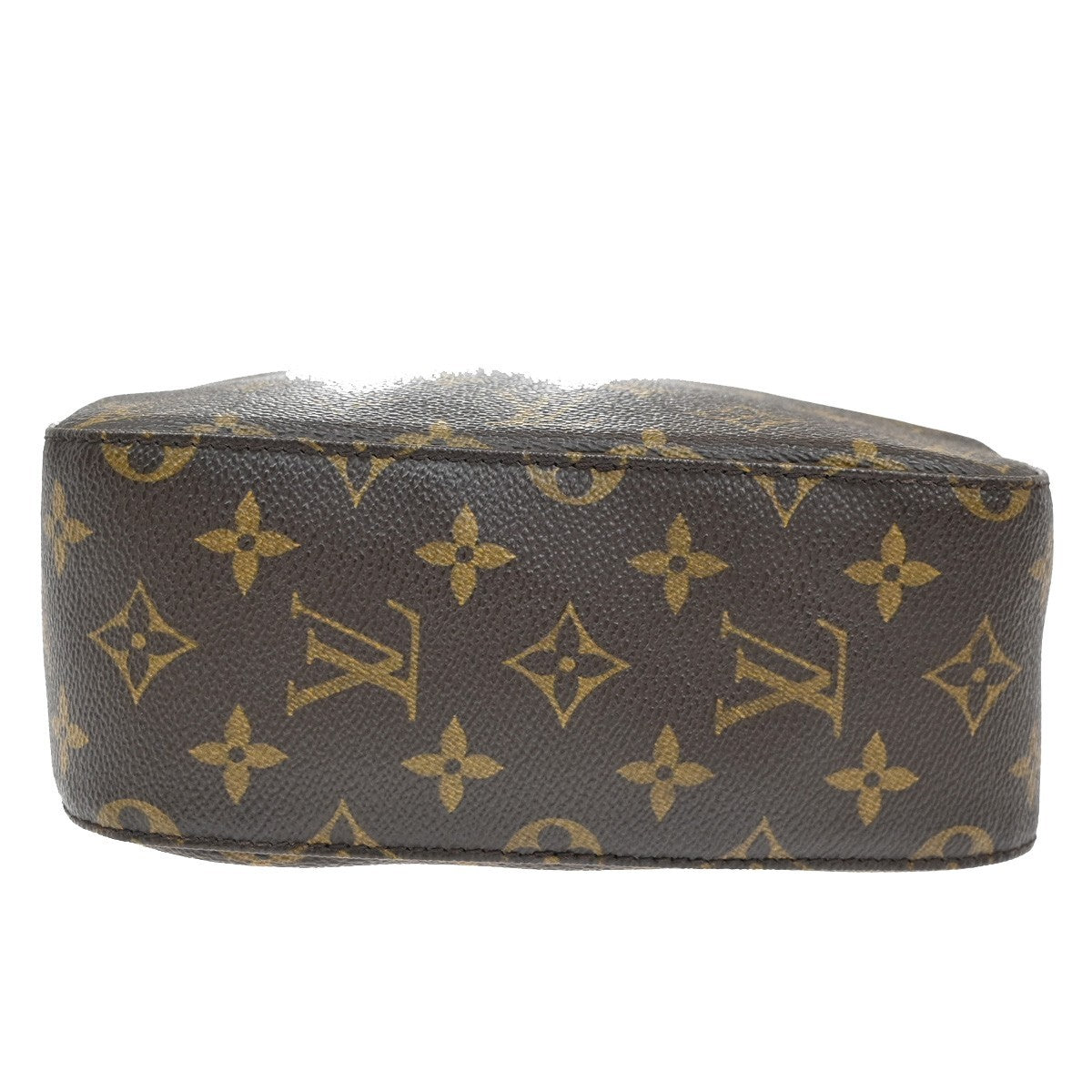 LOUIS VUITTON Spontini Hand Bag Monogram Leather Brown M47500 87FC164