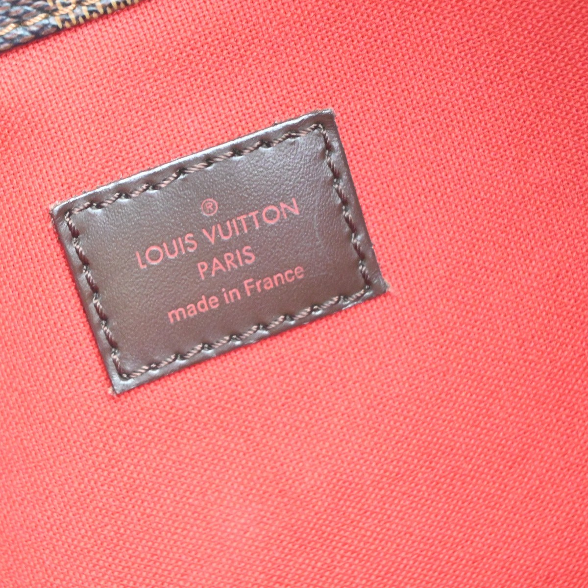 LOUIS VUITTON Bloomsbury PM Shoulder Bag Damier Leather Brown N42251 12CA977