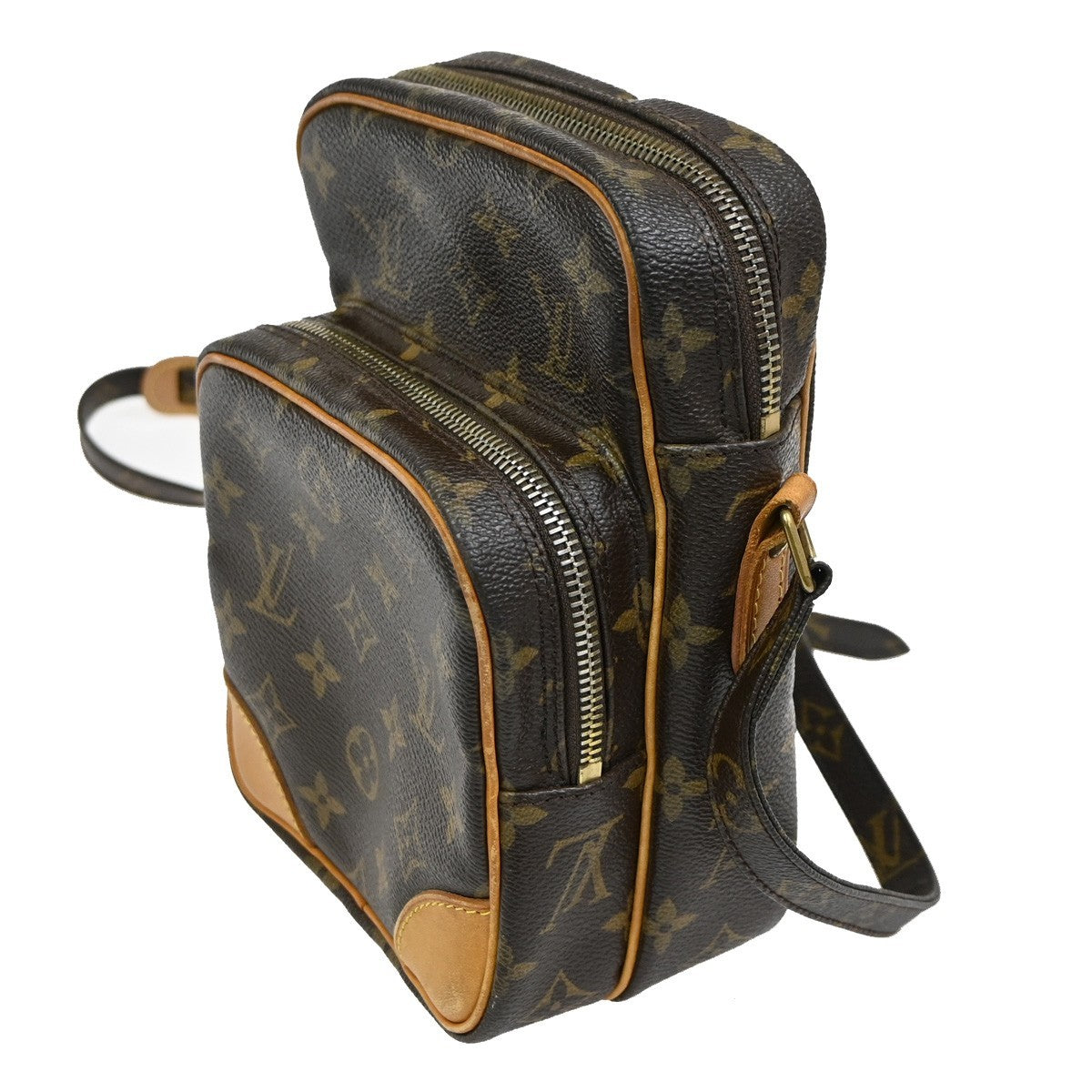 LOUIS VUITTON Amazon Crossbody Shoulder Bag Monogram Leather BN M45236 84TA337