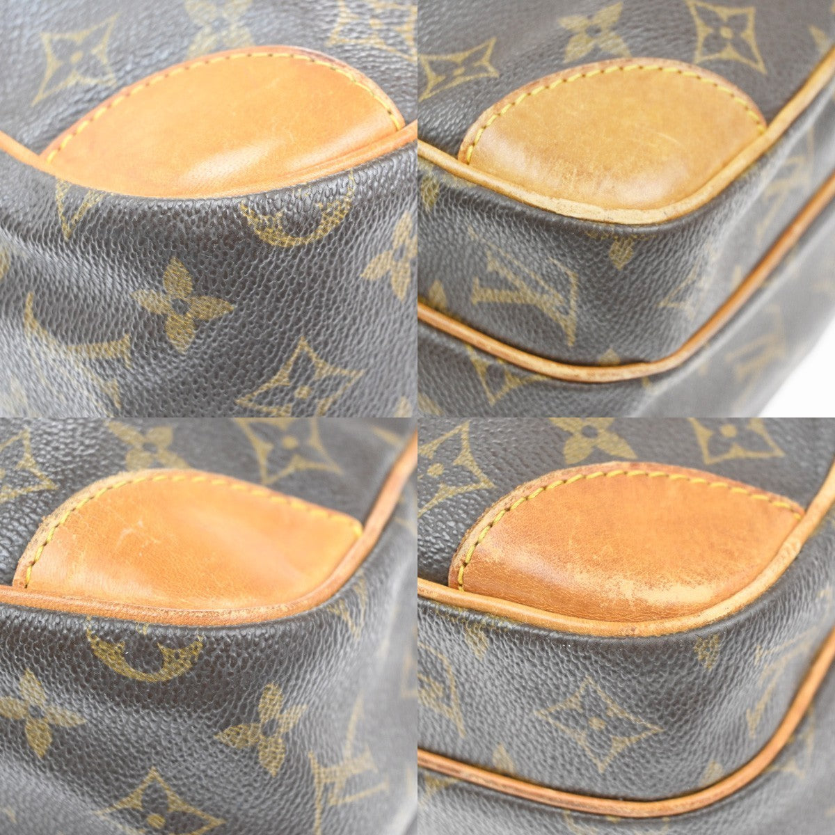 LOUIS VUITTON Nile Crossbody Shoulder Bag Monogram Leather Brown M45244 83MA235