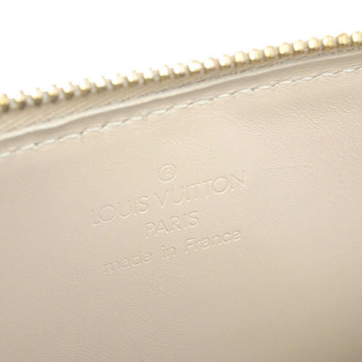 LOUIS VUITTON Lexington Shoulder Bag Monogram Vernis Beige M91010 30FB155