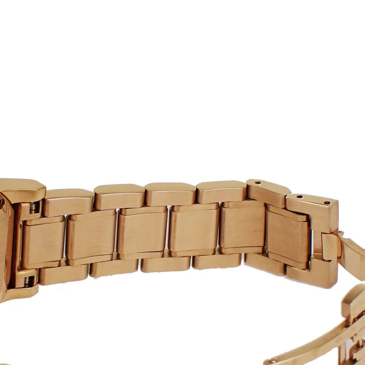 BURBERRY Logo BU9004 The City Wrist Watch Stainless Steel Rose Gold 65RJ640