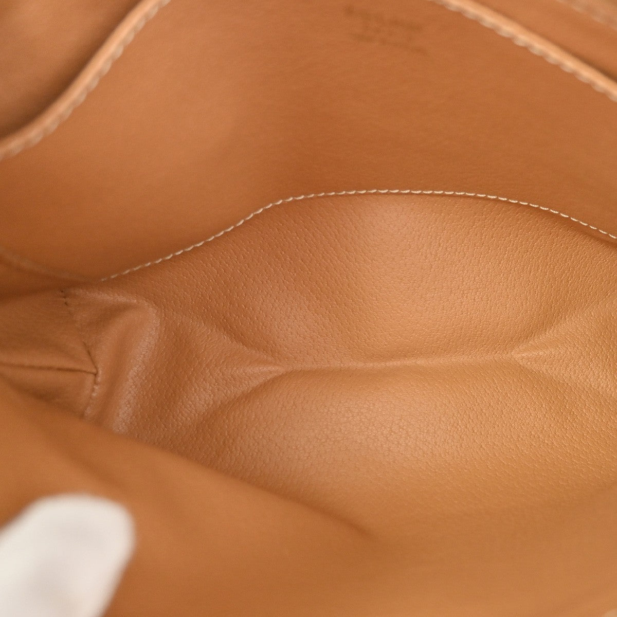CELINE Logo Macadam Pattern Clutch Pouch Bag PVC Leather Brown GHW Italy 38KD013