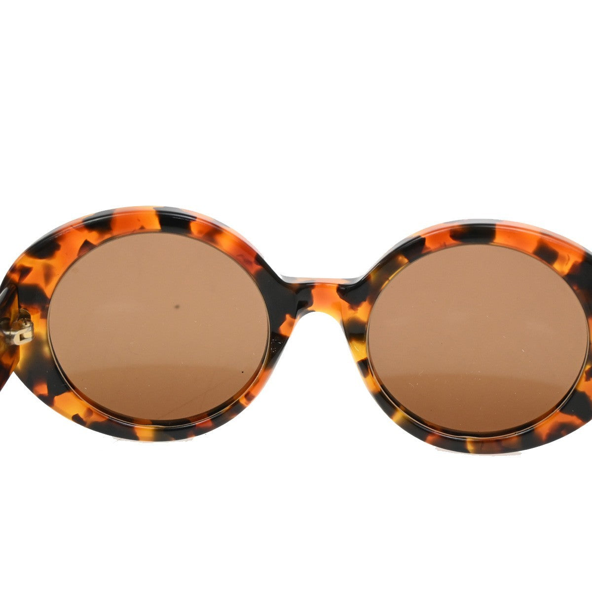 GUCCI Logo Sunglass GG 2410/S D19 Plastic Brown GHW Italy 09RL555