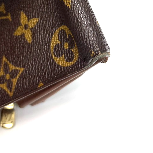 LOUIS VUITTON Porte Monnaie Credit Long Bifold Wallet Monogram BN M61725 09KC256