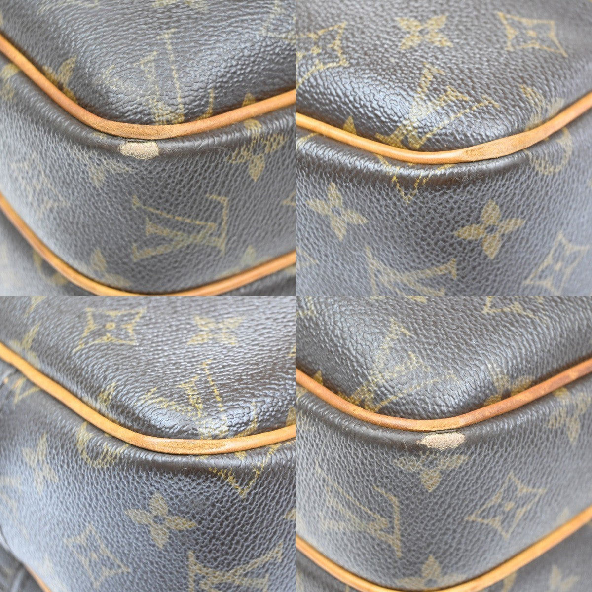 LOUIS VUITTON Reporter PM Crossbody Shoulder Bag Monogram Leather M45254 38SA041