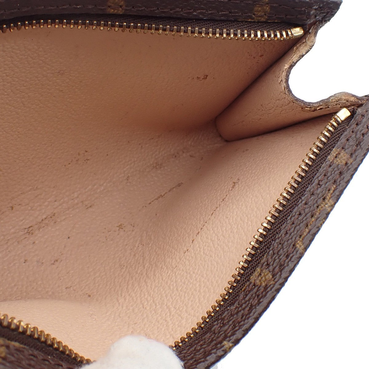 LOUIS VUITTON LV Bucket PM Clutch Pouch Bag Monogram Leather France 02AA129