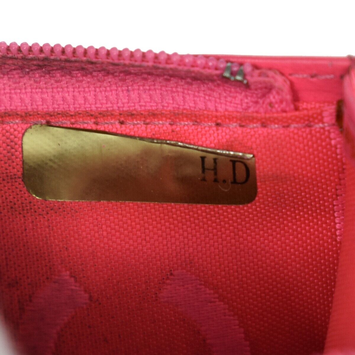 CHANEL CC Logo Cambon Long Bifold Wallet Leather Black Pink Italy 33SH088