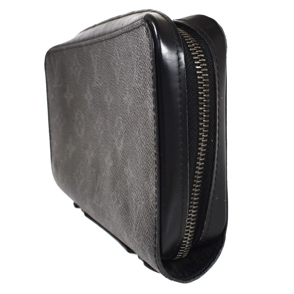 LOUIS VUITTON Zippy XL Long Bifold Wallet Monogram Eclipse BK M61698 99GA662
