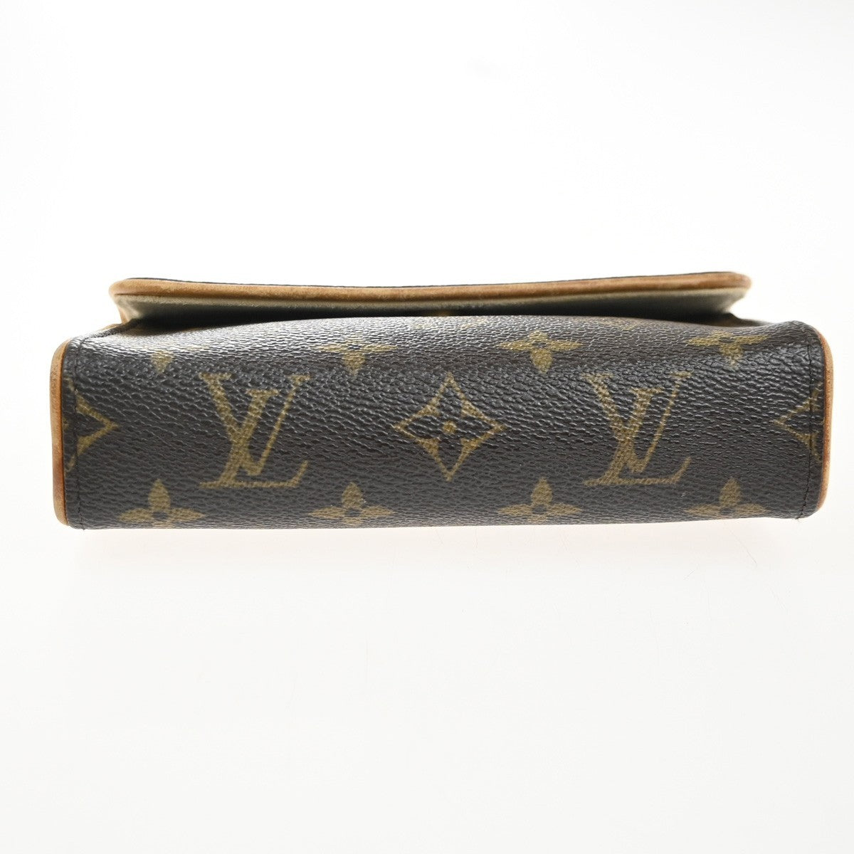 LOUIS VUITTON Pochette Florentine Bum Bag Monogram Leather Brown M51855 65MA526