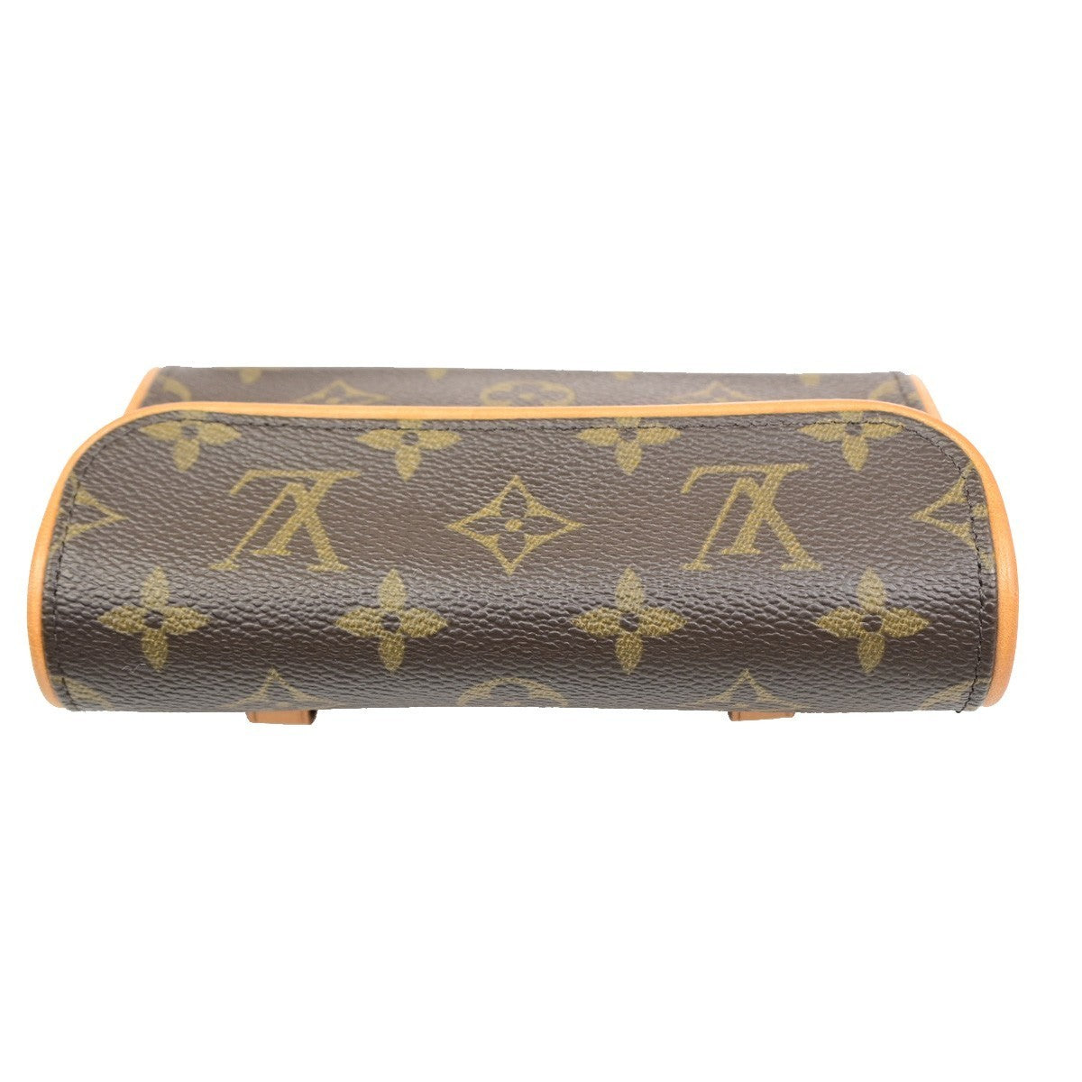 LOUIS VUITTON Pochette Florentine Bum Bag Monogram Leather Brown M51855 93KD131