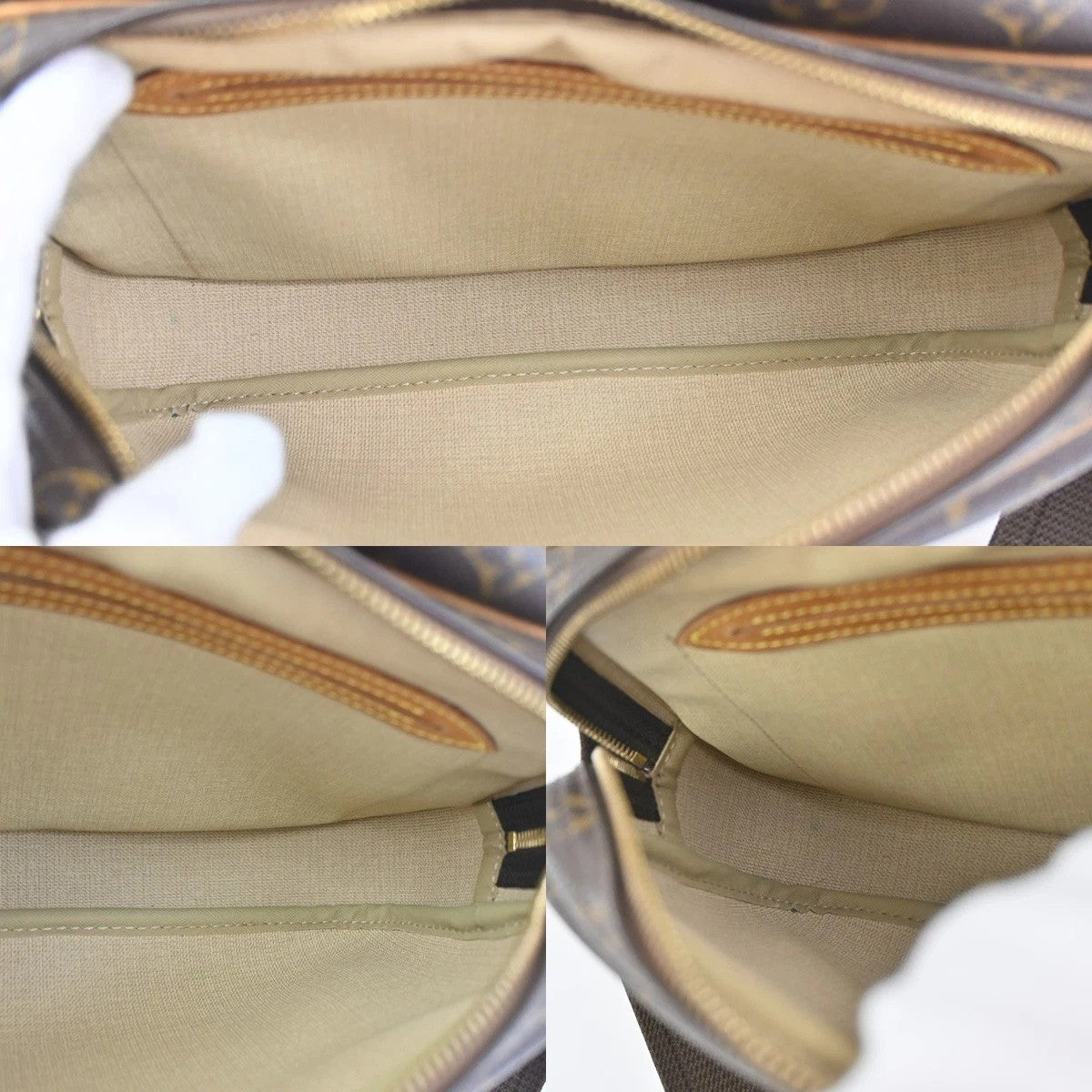 LOUIS VUITTON Reporter PM Crossbody Shoulder Bag Monogram Leather M45254 34KC186