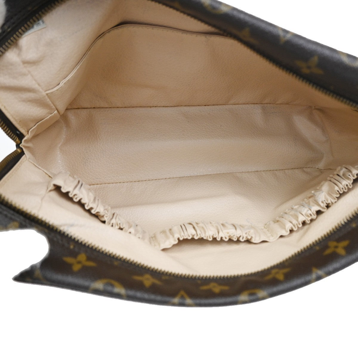 LOUIS VUITTON Trousse Toilette 28 Clutch Hand Bag Monogram Brown M47522 65CA921