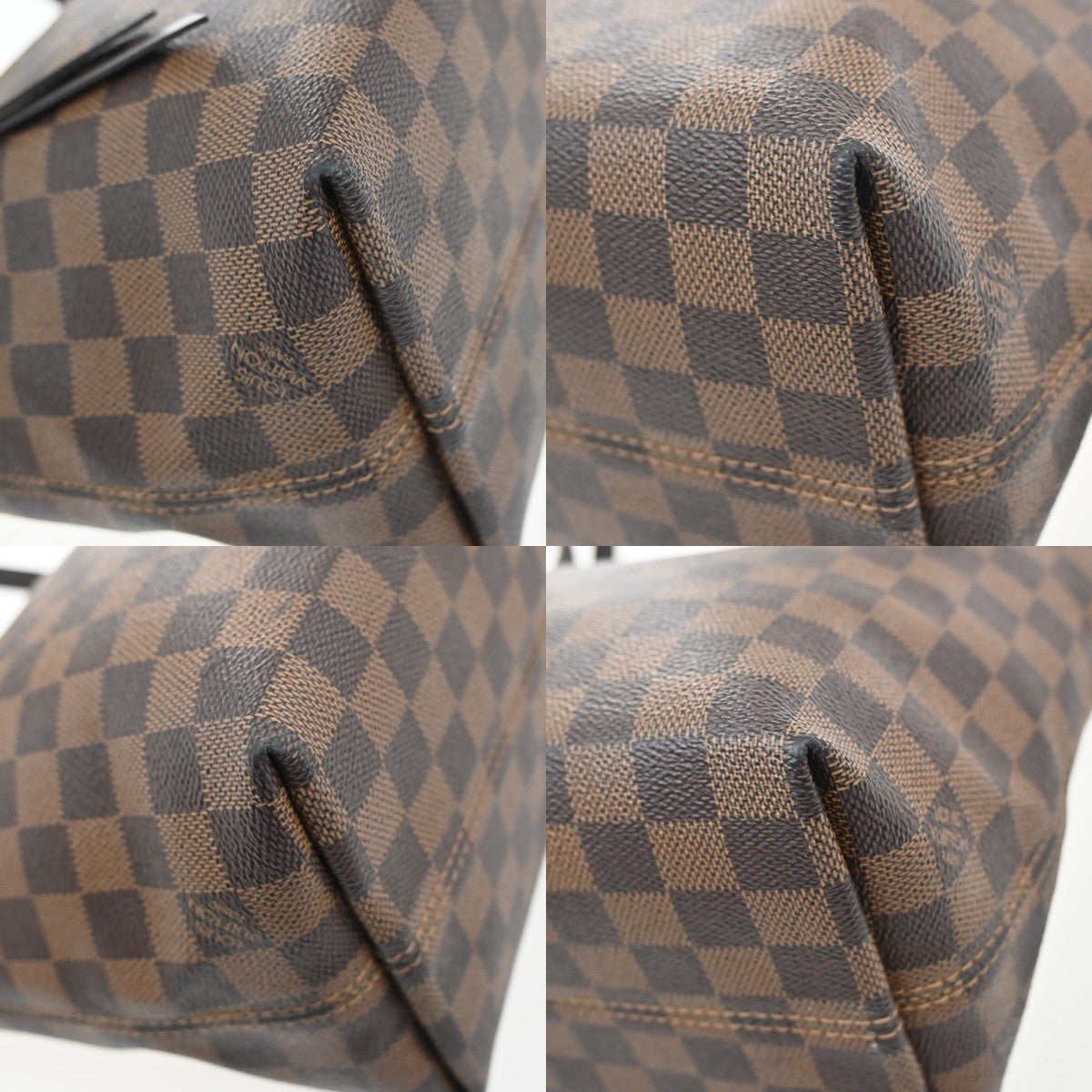 LOUIS VUITTON LV Iena PM Shoulder Bag Damier Ebene Leather Brown N41012 23EG094