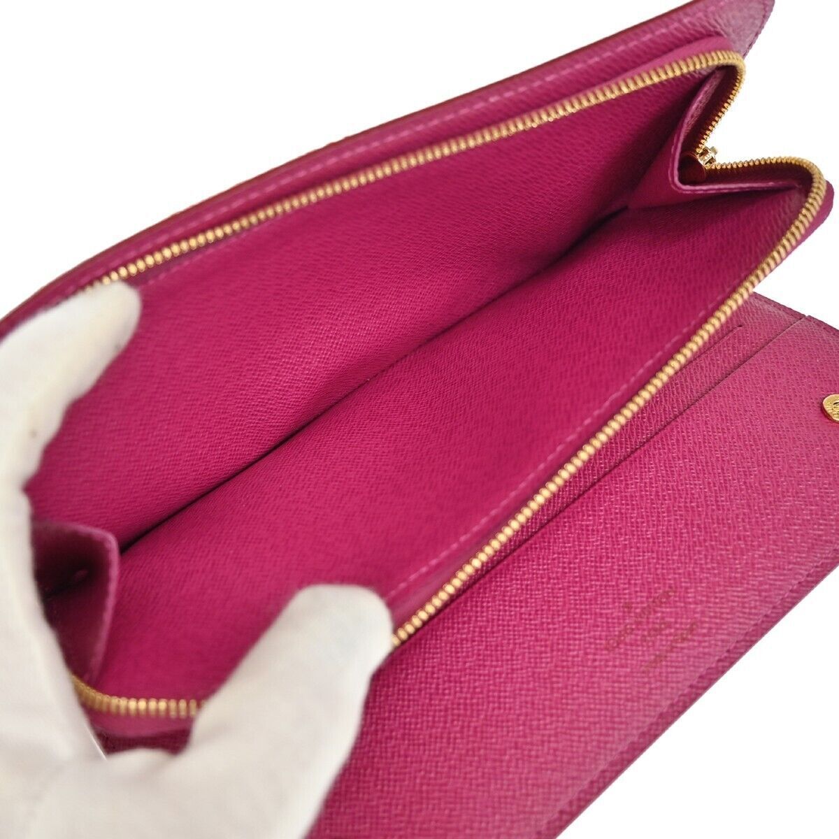 LOUIS VUITTON Insolite Long Bifold Wallet Monogram Multi White M60445 17RH258