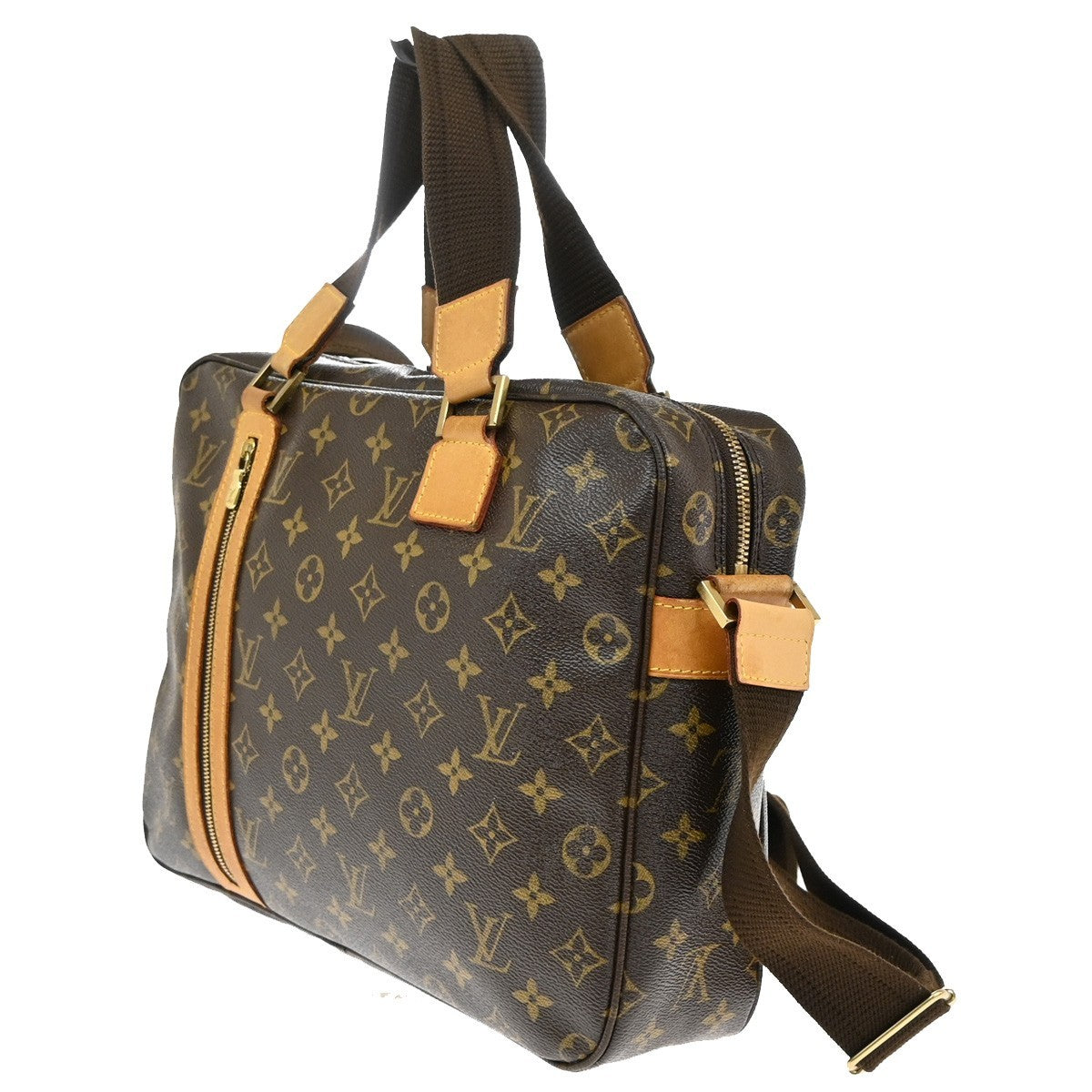 LOUIS VUITTON Sac Bosphore 2way Hand Bag Monogram Leather Brown M40043 54KB415