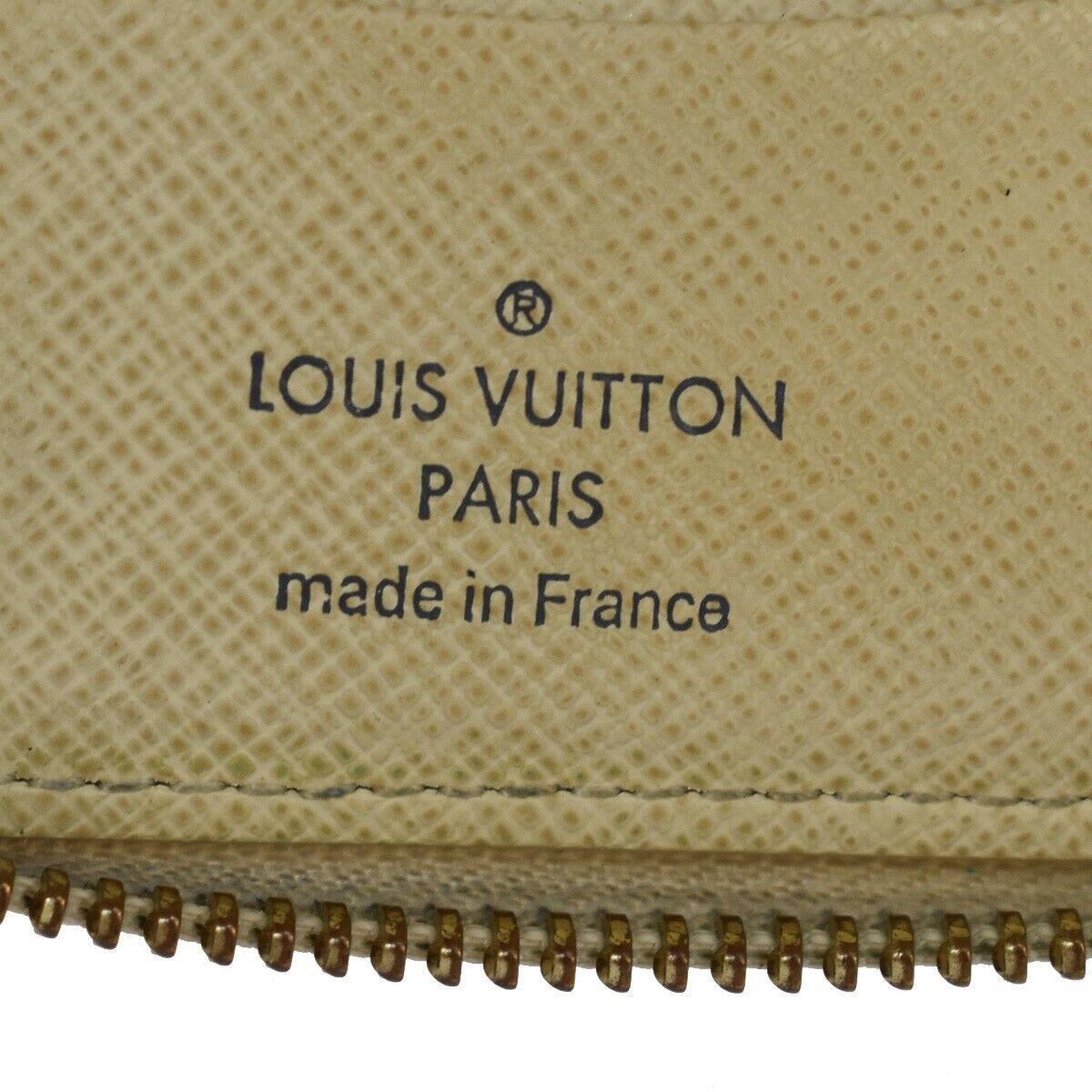 LOUIS VUITTON Zippy Compact Wallet Damier Azur Leather White N60029 69GA843