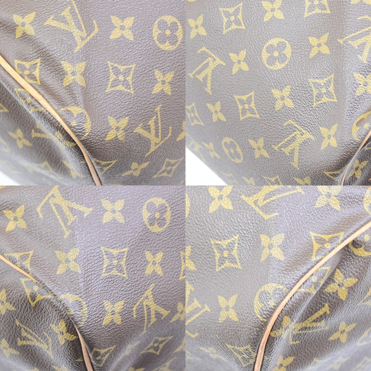 LOUIS VUITTON Sac Souple 55 Travel Hand Bag Monogram Leather BN M41622 72YJ231