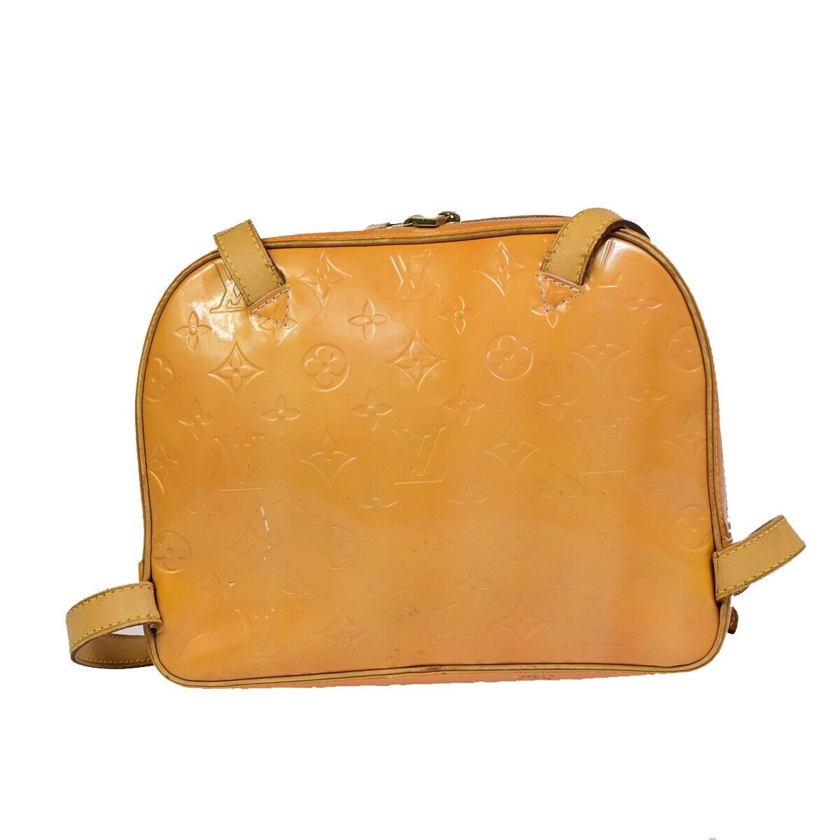 LOUIS VUITTON Marley Backpack Bag Monogram Vernis Leather Rose M91039 07EB442