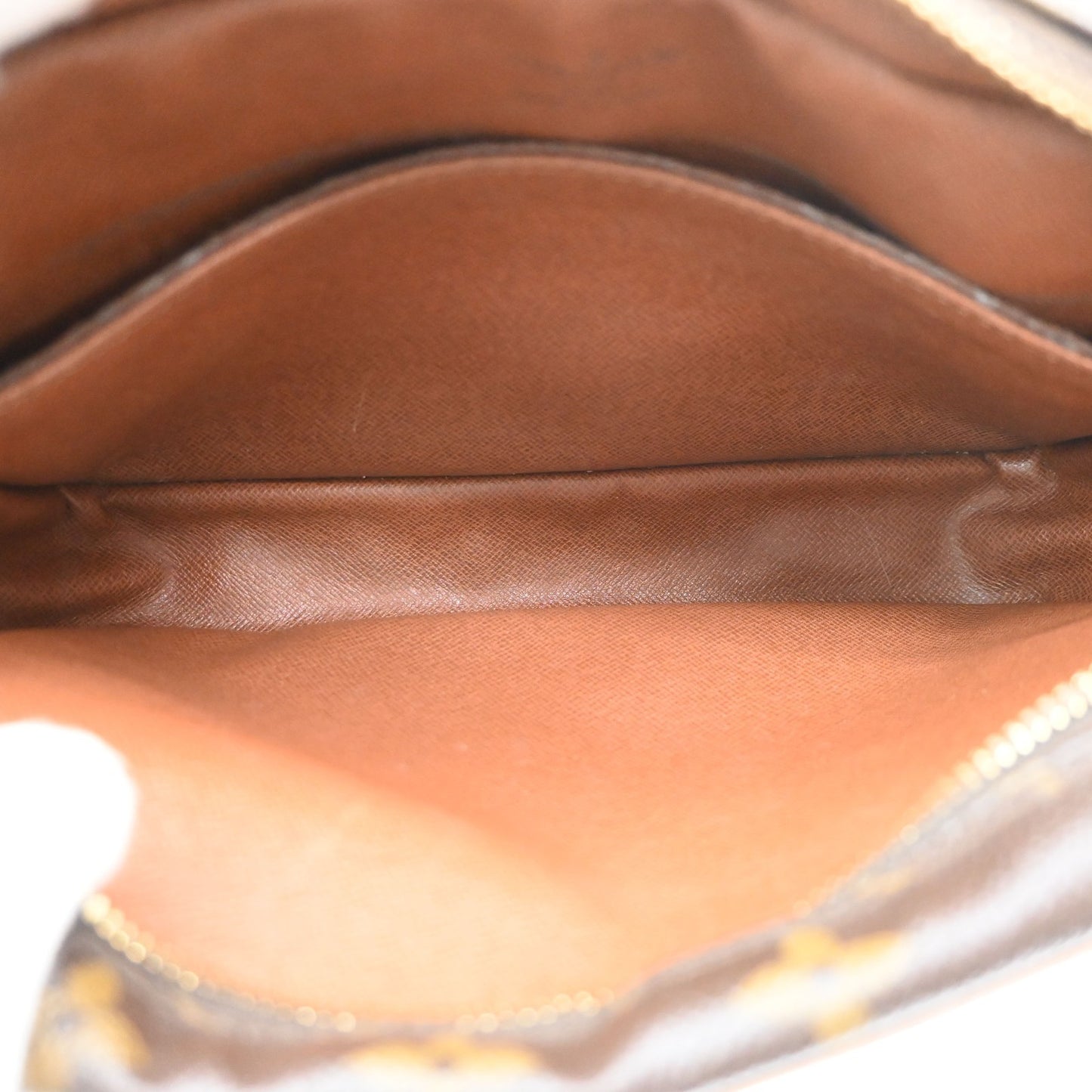 LOUIS VUITTON Compiegne 23 Clutch Hand Bag Monogram Leather Brown M51847 66KD143