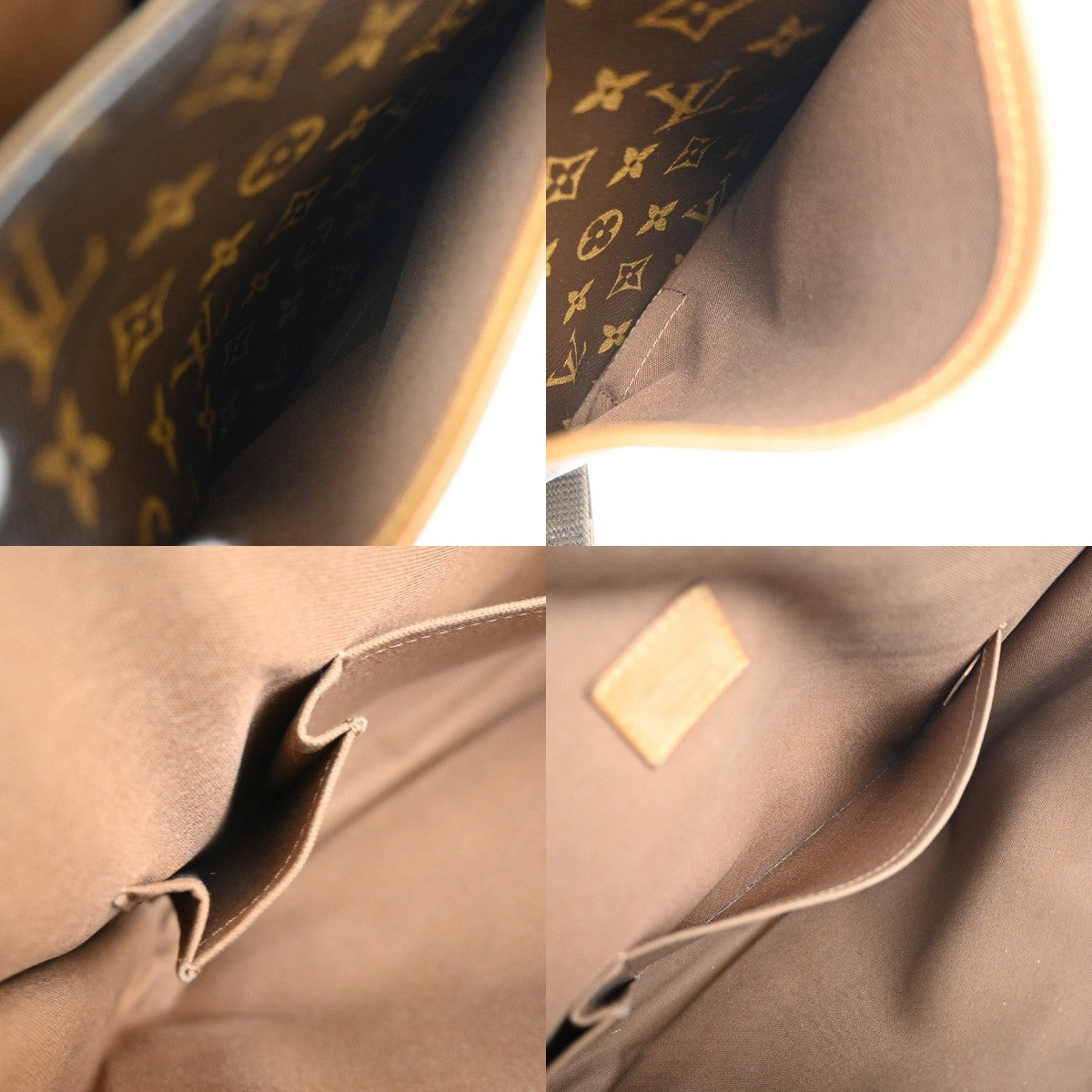 LOUIS VUITTON Messenger Bosphore GM Shoulder Bag Monogram Leather M40105 35MA532