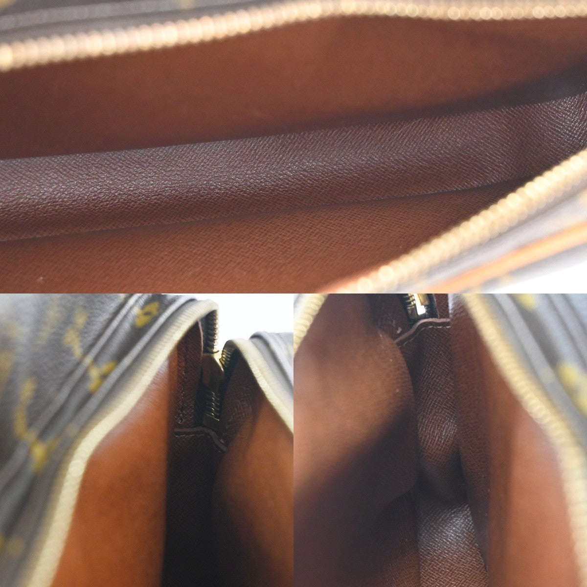 LOUIS VUITTON Nile Crossbody Shoulder Bag Monogram Leather Brown M45244 72CA561