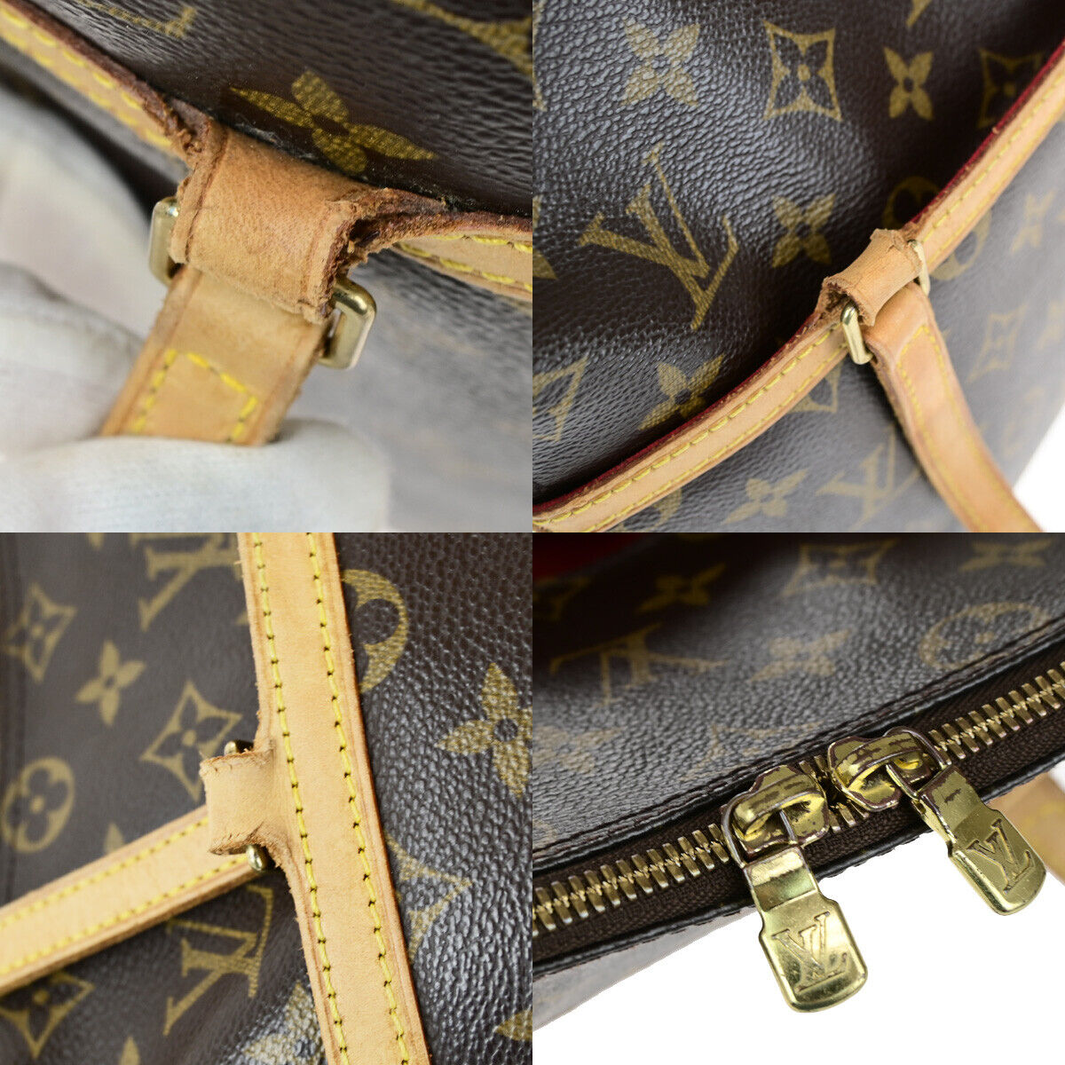 LOUIS VUITTON Coussin GM Shoulder Bag Monogram Leather Brown M51141 86SJ469