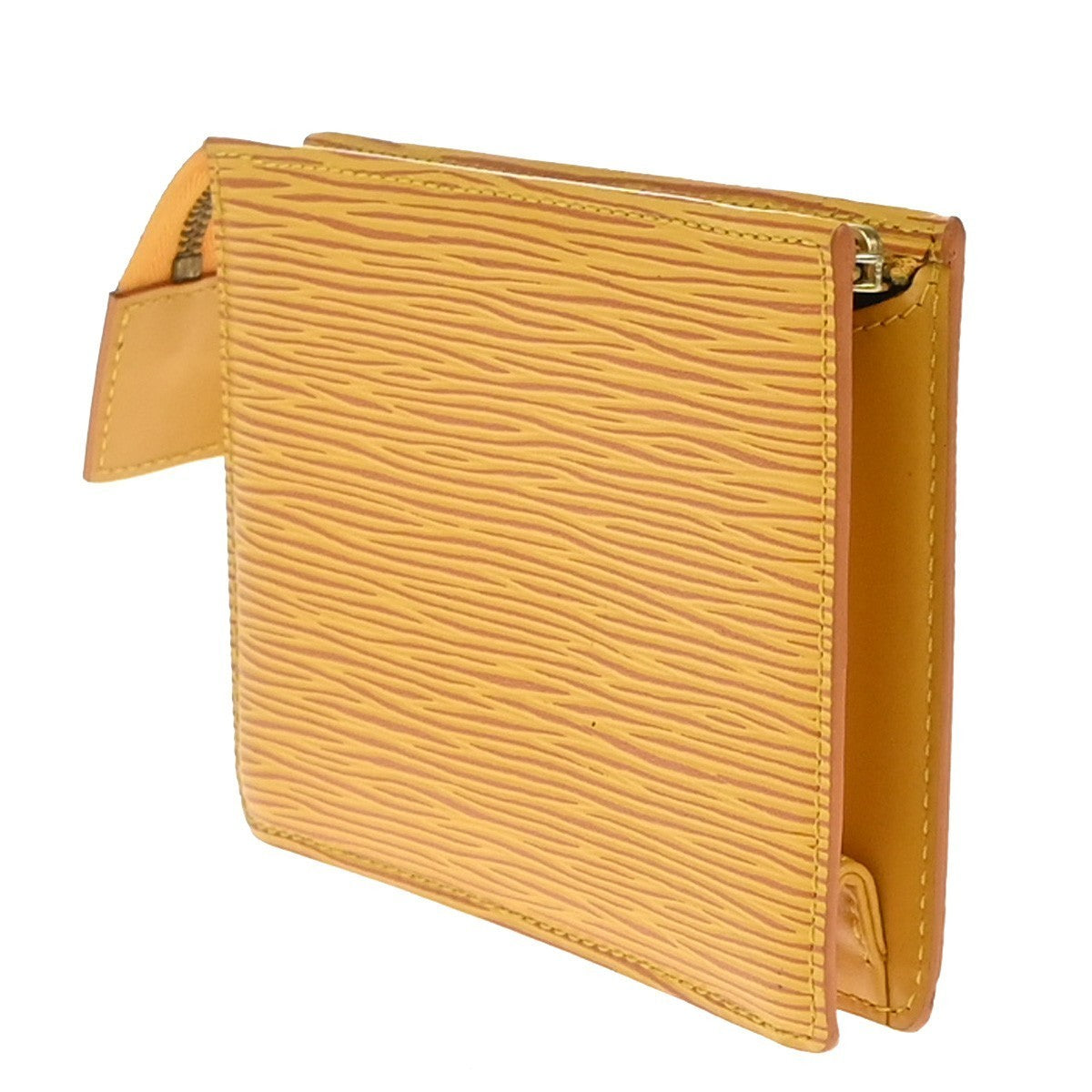 LOUIS VUITTON Poche Toilette 15 Clutch Pouch Bag Epi Leather Yellow 05KP391