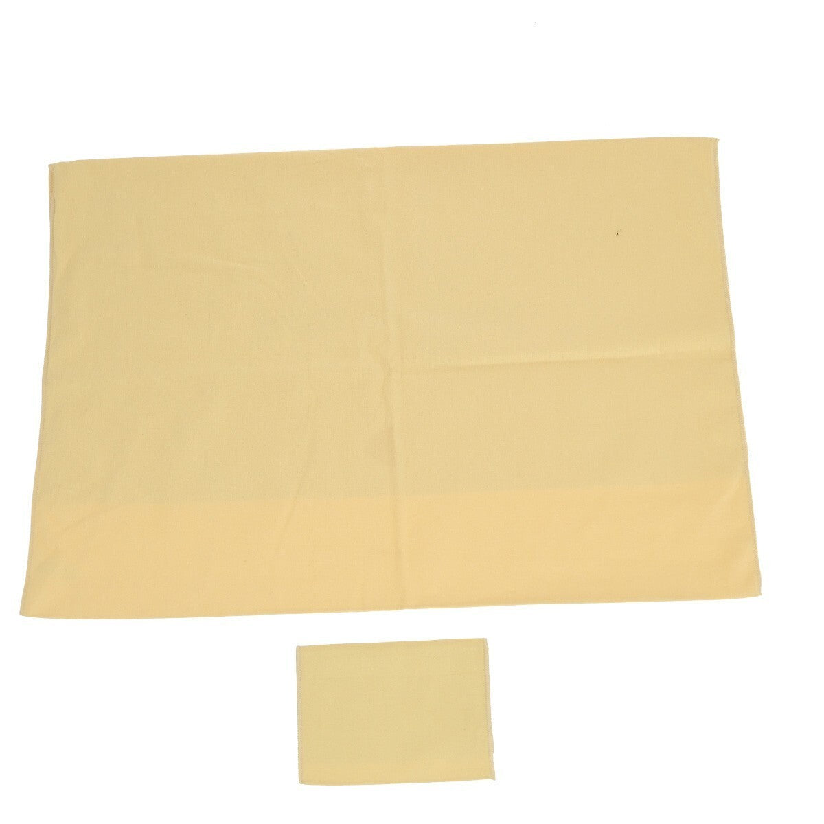 LOUIS VUITTON Logo 10 Set Dust Bag Drawstring Canvas Cotton Beige Brown 07KB119