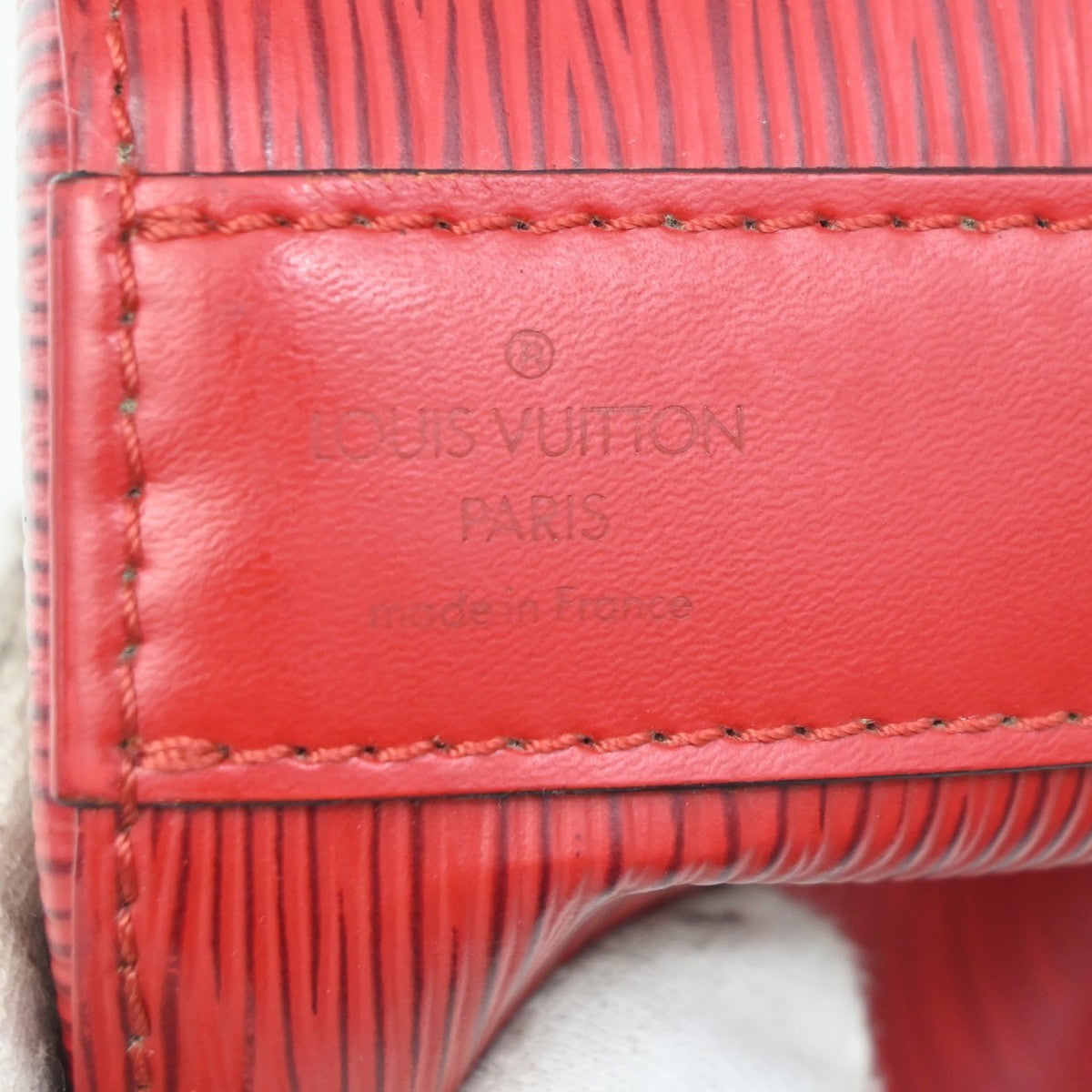 LOUIS VUITTON Sac De Paul PM Shoulder Bag Epi Leather Red M80197 34KB505