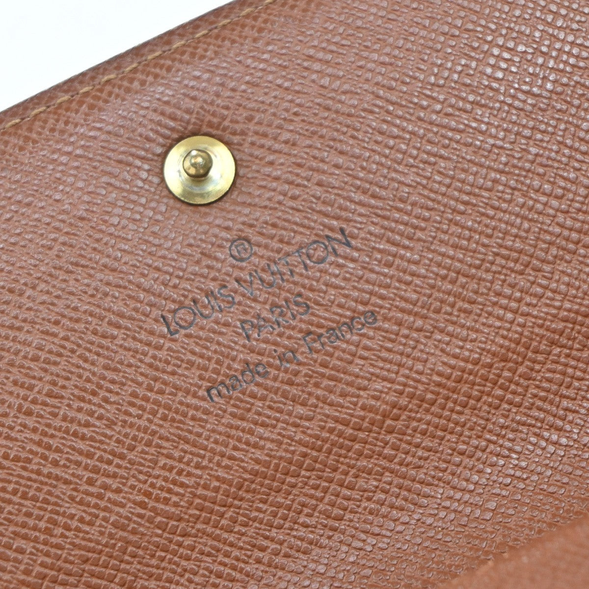 LOUIS VUITTON International Long Trifold Wallet Monogram Brown M61215 60EF787