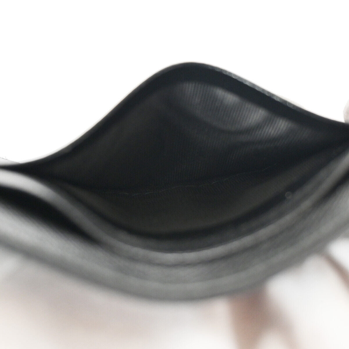 PRADA Logo Long Bifold Wallet Saffiano Leather Black Nero Gold Italy 70RH734