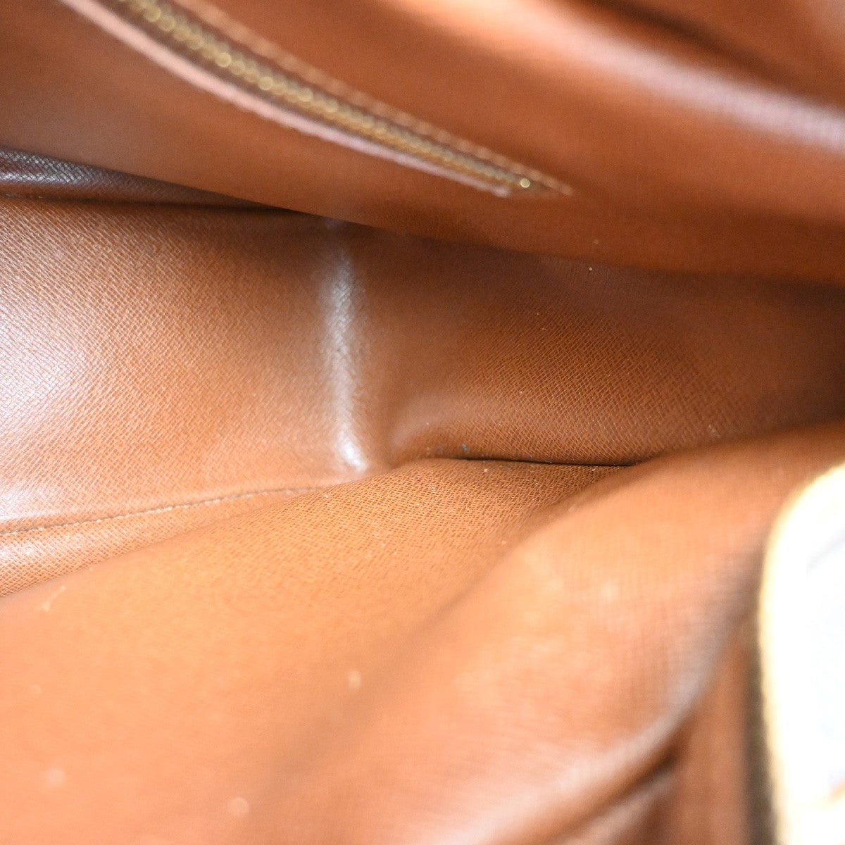 LOUIS VUITTON Boulogne 30 Shoulder Bag Monogram Leather Brown M51265 80KB526