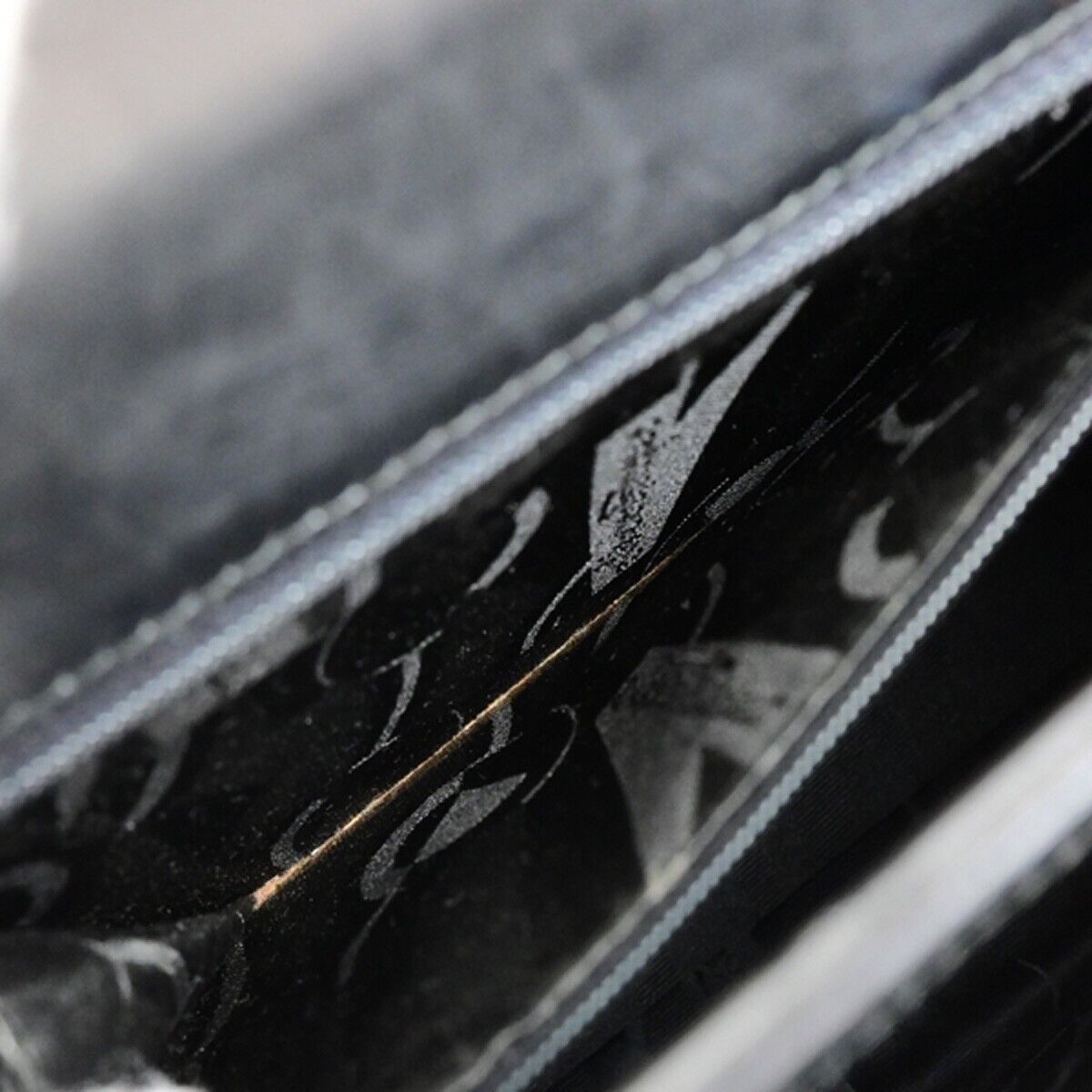 SALVATORE FERRAGAMO Logo Gancini Hand Bag Leather Black GHW Italy 36EC236
