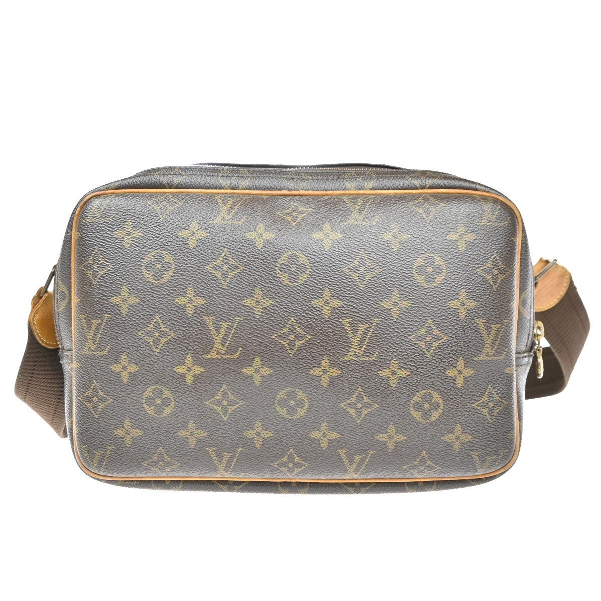 LOUIS VUITTON Reporter PM Crossbody Shoulder Bag Monogram Leather M45254 38SA041