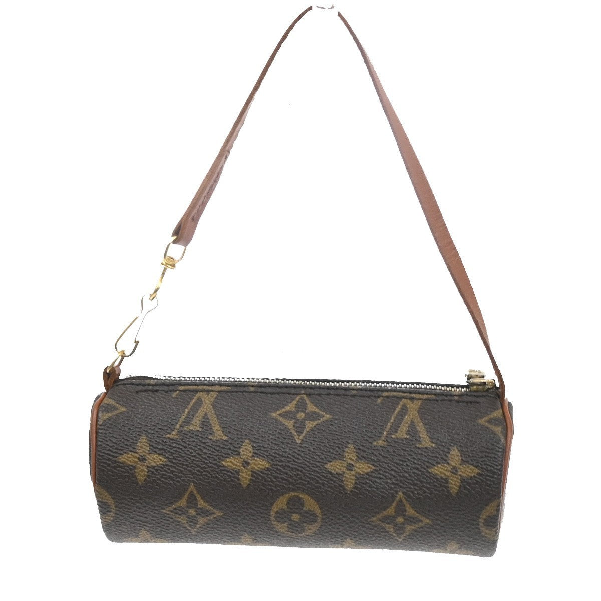 LOUIS VUITTON Mini Papillon Pouch Hand Bag Monogram Brown  M51380 66SA114