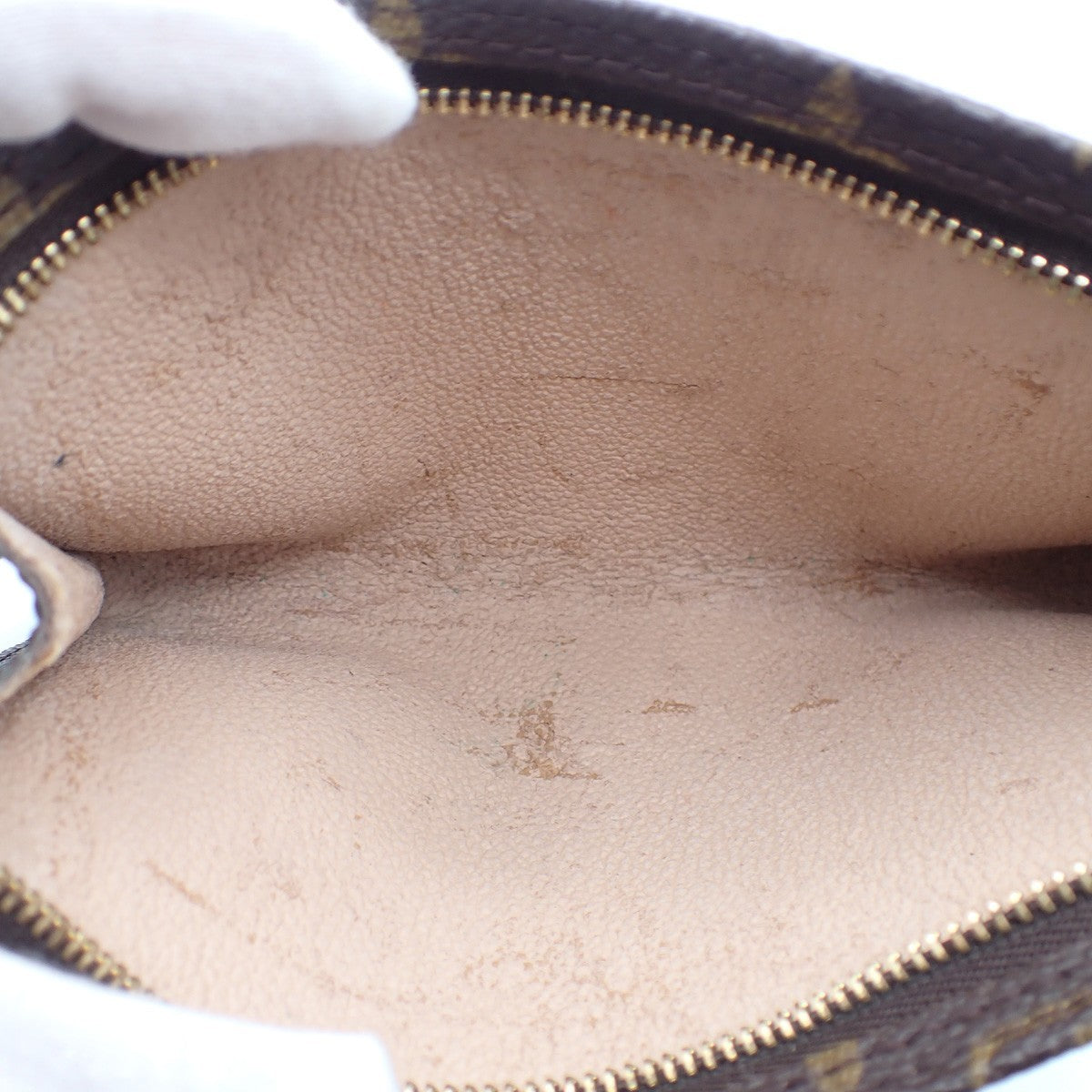 LOUIS VUITTON LV Bucket PM Clutch Pouch Bag Monogram Leather France 02AA180